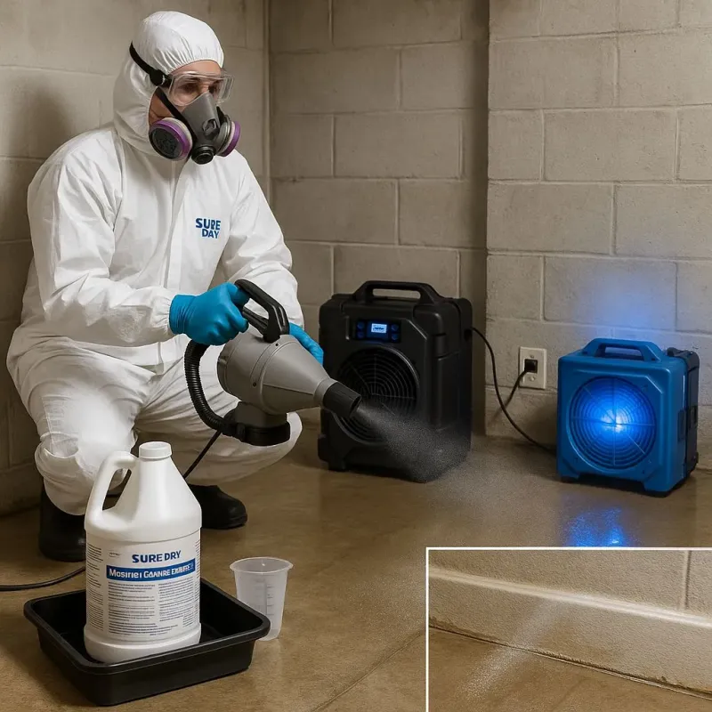 Sanitization and Odor Removal process in Eddyville, KY