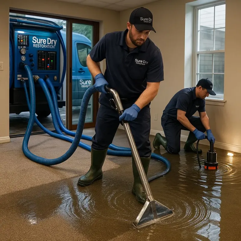 Water Extraction and Removal process in Eddyville, KY